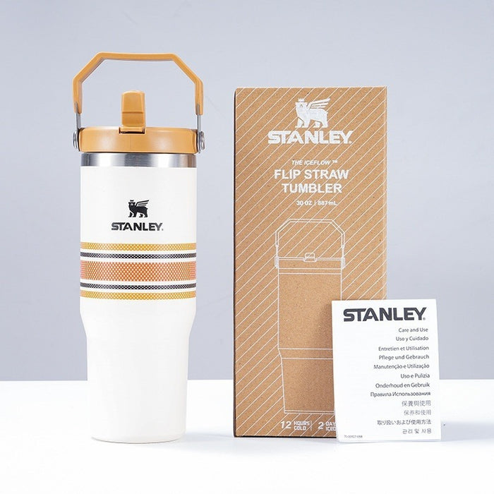 30oz Flip Straw Tumbler | Leakproof Travel Mug- School Holiday Deal