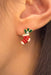Christmas socks cubic earrings-2