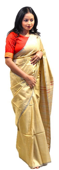 Tussar Silk Sarees – Elegant Wild Silk with Natural Golden Sheen