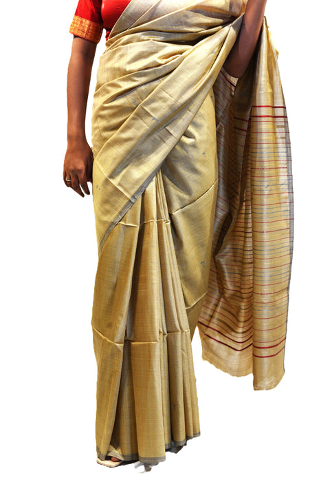 Tussar Silk Sarees – Elegant Wild Silk with Natural Golden Sheen