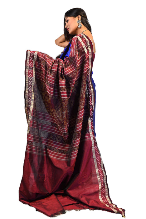 Sambalpuri Saree – Handwoven Ikat with Traditional Odia Motifs