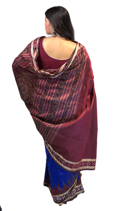 Sambalpuri Saree – Handwoven Ikat with Traditional Odia Motifs