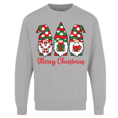 Adults XmasPrinted Sweatshirt - Merry Christmas-2