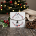 Beaded Bracelet – Silver Star Charm on Christmas Card - Samanta Factory