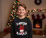 Children’s Christmas Sweatshirt – Unisex Festive Fit - Samanta Factory