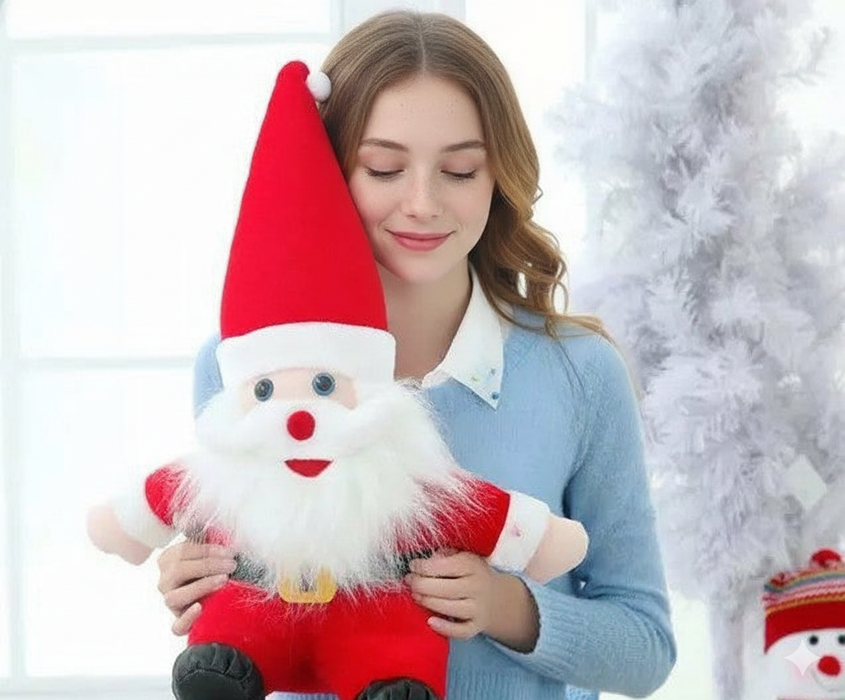 Christmas Plush Toys – Soft Santa-Themed Holiday Gift - Samanta Factory