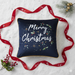 Christmas Slogan Cushion – Soft Filled Festive Decor - Samanta Factory