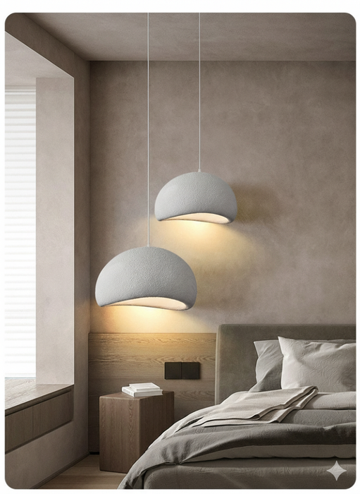 Pendant Light – Nordic Wabi Sabi LED Ceiling Chandelier