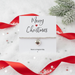 Silver Heart Bracelet & Merry Christmas Gift Card - Samanta Factory