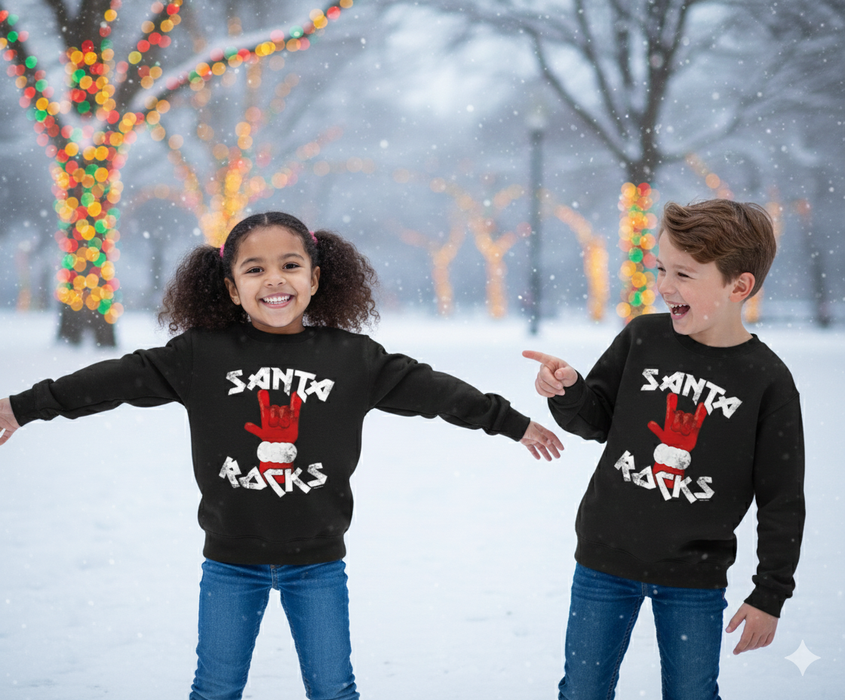 Children’s Christmas Sweatshirt – Unisex Festive Fit - Samanta Factory