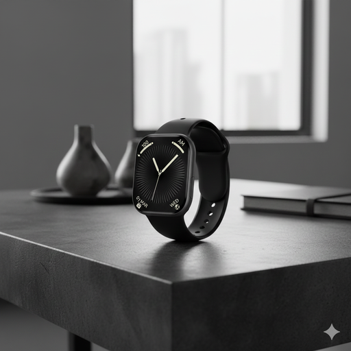 Large AMOLED Display with Health Tracking, AI Voice Assistant, 