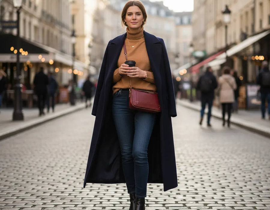 Women’s PU Box Bag – Casual Chain Shoulder Crossbody Bag SF