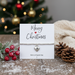 Silver Heart Bracelet & Merry Christmas Gift Card - Samanta Factory