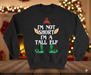 Kids Christmas Sweatshirt – Unisex Tall Elf Jumper - Samanta Factory