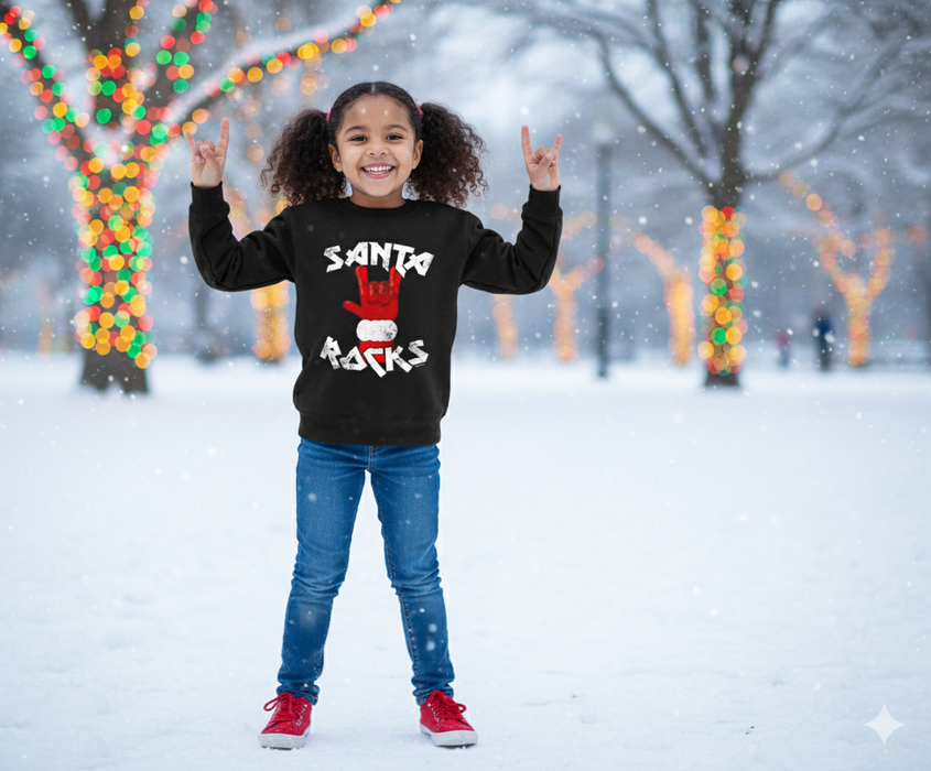 Children’s Christmas Sweatshirt – Unisex Festive Fit - Samanta Factory