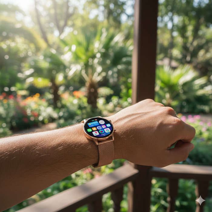 Bluetooth Calling Smartwatch – Fitness & Health Tracking SF