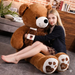 Soft cotton bear plush toy stuffed animal for kids, teens, and collectors