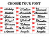 Custom Name Bracelet – Elegant Letter Charm Bracelet SF