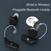 KZ AZ09 Wireless Ear Hook Headset – Bluetooth 5.2, LED Display & IPX5 Waterproof - Samanta Factory