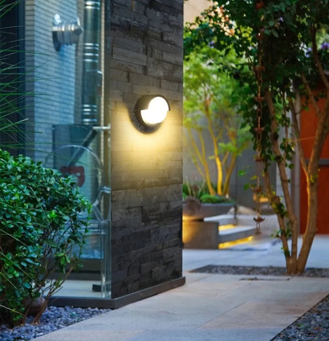 Extra Large LED Outdoor Wall Light – Waterproof IP65 with Radar Motion Sensor, 18W/40W Aluminum Lamp - Samanta Factory