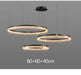 Stylish Nordic LED Pendant Light Fixture with Aluminum Frame & Long-Lasting LEDs - Samanta Factory
