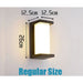 Extra Large LED Outdoor Wall Light – Waterproof IP65 with Radar Motion Sensor, 18W/40W Aluminum Lamp - Samanta Factory