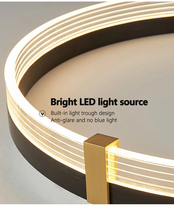 Stylish Nordic LED Pendant Light Fixture with Aluminum Frame & Long-Lasting LEDs - Samanta Factory