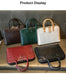 Leather Laptop Briefcase – Stylish Multi-Use Work Bag for Women SF