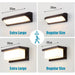 Extra Large LED Outdoor Wall Light – Waterproof IP65 with Radar Motion Sensor, 18W/40W Aluminum Lamp - Samanta Factory