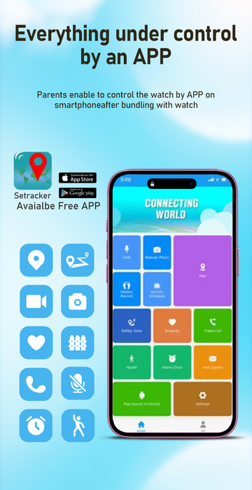 Children’s 4G Android Smartwatch – GPS Tracker, Voice Calls & AMOLED Display - Samanta Factory