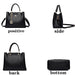 Women’s Shoulder Bag – Soft Leather Tote with Tassel Pendant - Samanta Factory