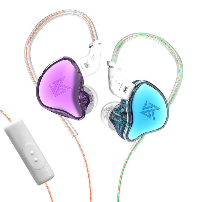 Wired in-ear headset with LHDC codec, ENC noise cancellation, and 1.5m cord