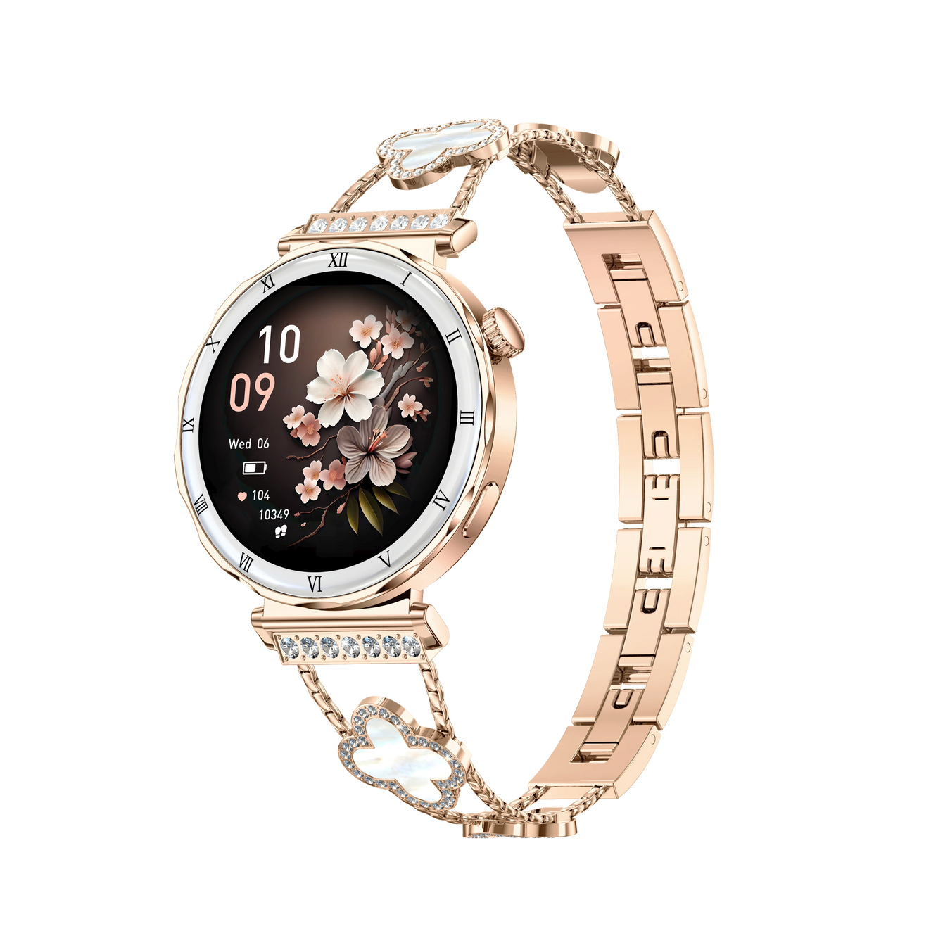 Women's Smart Watch – 1.19-Inch AMOLED Full Touch Screen & Sports Tracker - Samanta Factory