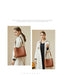 Women’s Genuine Leather Bucket Bag – Soft Cowhide Shoulder Handbag - Samanta Factory