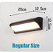 Extra Large LED Outdoor Wall Light – Waterproof IP65 with Radar Motion Sensor, 18W/40W Aluminum Lamp - Samanta Factory