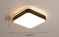 New Design LED Ceiling Light – Modern Corridor, Art Gallery & Balcony Lamp in White & Black - Samanta Factory