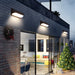 Extra Large LED Outdoor Wall Light – Waterproof IP65 with Radar Motion Sensor, 18W/40W Aluminum Lamp - Samanta Factory