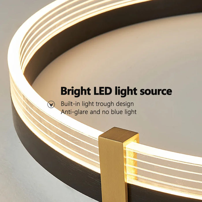 Stylish Nordic LED Pendant Light Fixture with Aluminum Frame & Long-Lasting LEDs - Samanta Factory