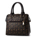 Women’s PU Leather Tote Handbag – Large Capacity Letter Design Tassel Shoulder Bag SF