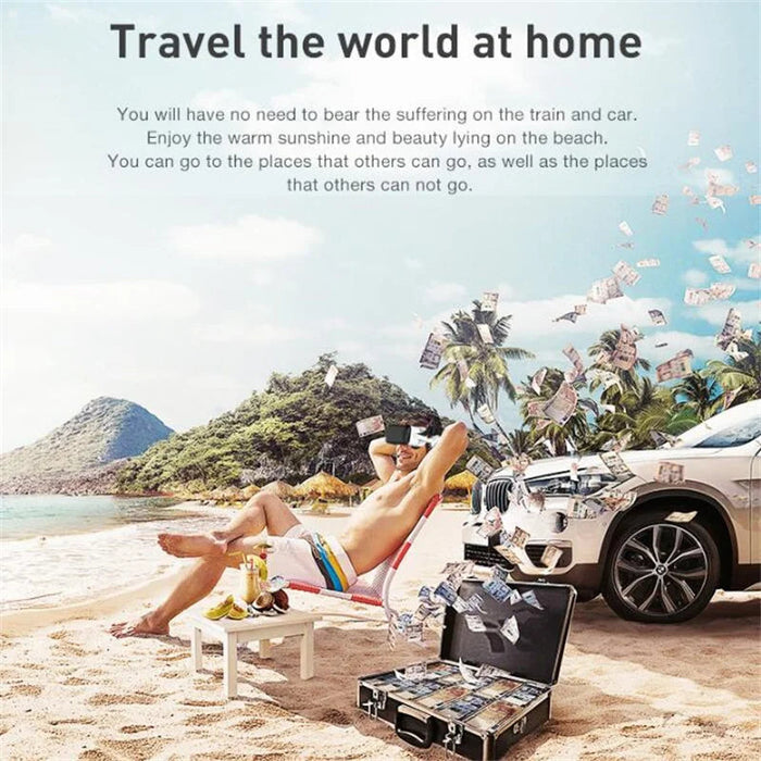 Virtual Reality Headset – Wireless IMAX-Style 3D Viewing SF