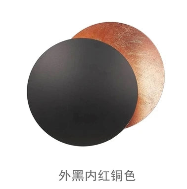 Modern Wall Lamp – Moon Eclipse Design with LED Lighting for Bedroom & Hallways