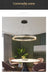Stylish Nordic LED Pendant Light Fixture with Aluminum Frame & Long-Lasting LEDs - Samanta Factory