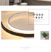 Modern Black LED Ceiling Light – Metal & Acrylic Surface-Mounted Fixture - Samanta Factory