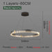 Stylish Nordic LED Pendant Light Fixture with Aluminum Frame & Long-Lasting LEDs - Samanta Factory