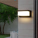 Extra Large LED Outdoor Wall Light – Waterproof IP65 with Radar Motion Sensor, 18W/40W Aluminum Lamp - Samanta Factory