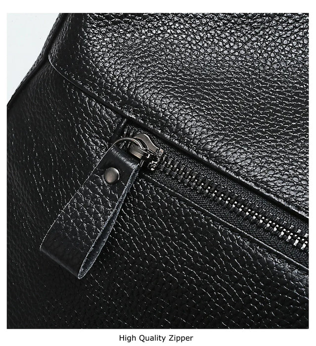 Genuine Leather Shoulder Bag – Soft, Versatile Hobo with Ruched Design - Samanta Factory