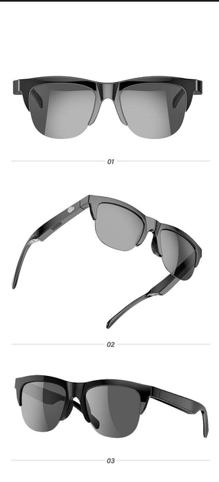 Bluetooth Smart Glasses – Voice Control & Touch Operation - Samanta Factory