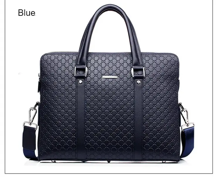 Men’s Laptop Briefcase – Double-Layer Business Shoulder Bag SF