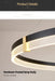 Stylish Nordic LED Pendant Light Fixture with Aluminum Frame & Long-Lasting LEDs - Samanta Factory