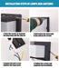 Extra Large LED Outdoor Wall Light – Waterproof IP65 with Radar Motion Sensor, 18W/40W Aluminum Lamp - Samanta Factory